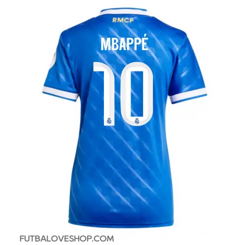 Dres Real Madrid Kylian Mbappe #10 Tretina pre Ženy 2025-26 Krátky Rukáv